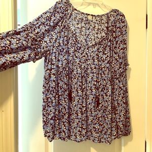 Old navy XL floral blouse